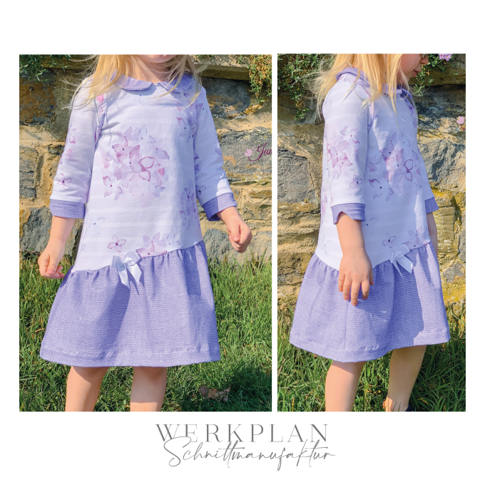 E-Book WPS - Werkplan Schnittmanufaktur Kinderkleid Lieblings LagenWERK Maxi
