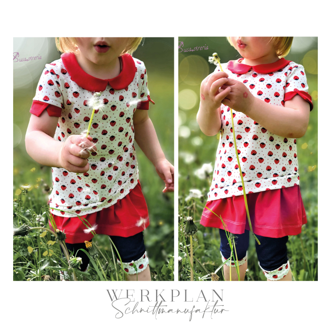 E-Book WPS - Werkplan Schnittmanufaktur Kinderkleid Sommer LagenWERK Mini Beamer-Version