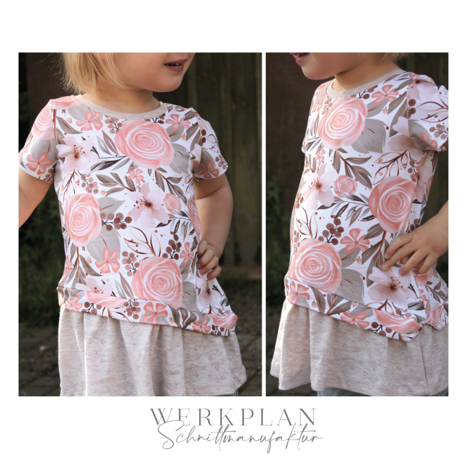 E-Book WPS - Werkplan Schnittmanufaktur Kinderkleid Sommer LagenWERK Mini Beamer-Version