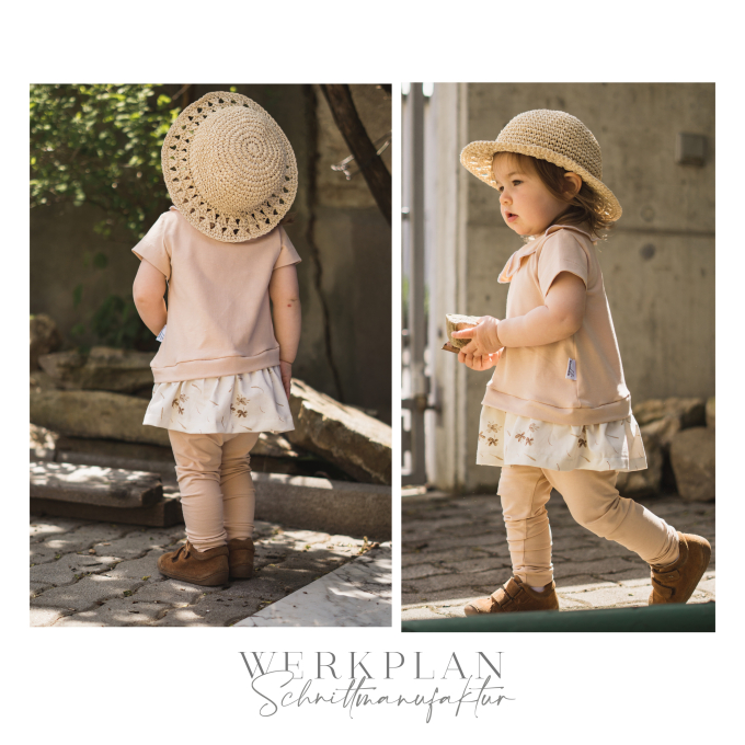 E-Book WPS - Werkplan Schnittmanufaktur Kinderkleid Sommer LagenWERK Mini Beamer-Version