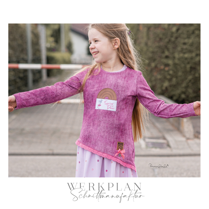 E-Book WPS - Werkplan Schnittmanufaktur Kinderkleid Sommer LagenWERK Mini Beamer-Version