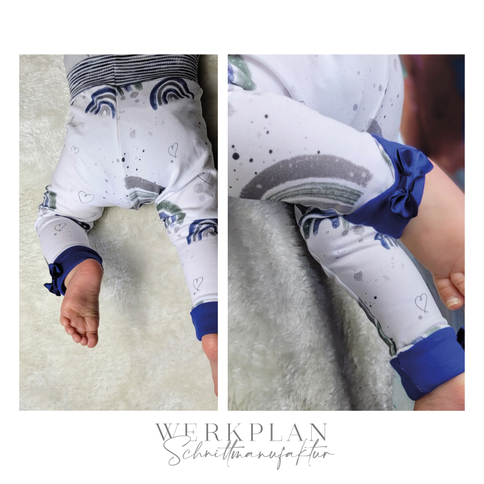 Ebook patron legging enfant BeinWERK Mini Werkplan Schnittmanufaktur, en allemand