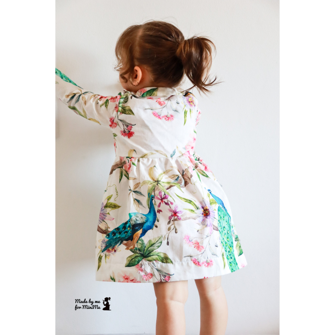 Ebook patron robe enfant Aurora Werkplan Schnittmanufaktur, A4/A0, en allemand