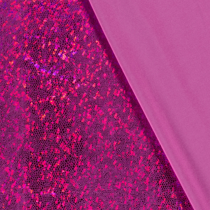 Jersey Elastic Snake Design bright pink