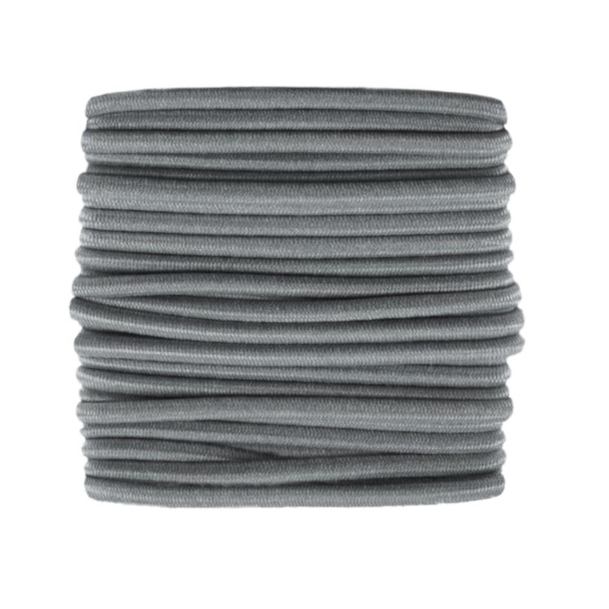 Cordon élastique 3 mm, 3 mètres, gris