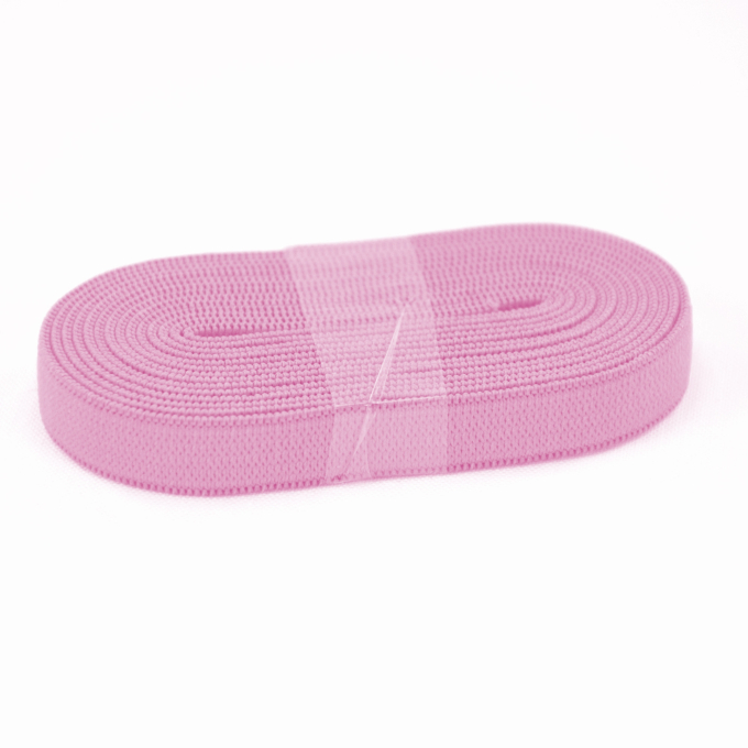 Ruban élastique, 10 mm á 2 metres, rose