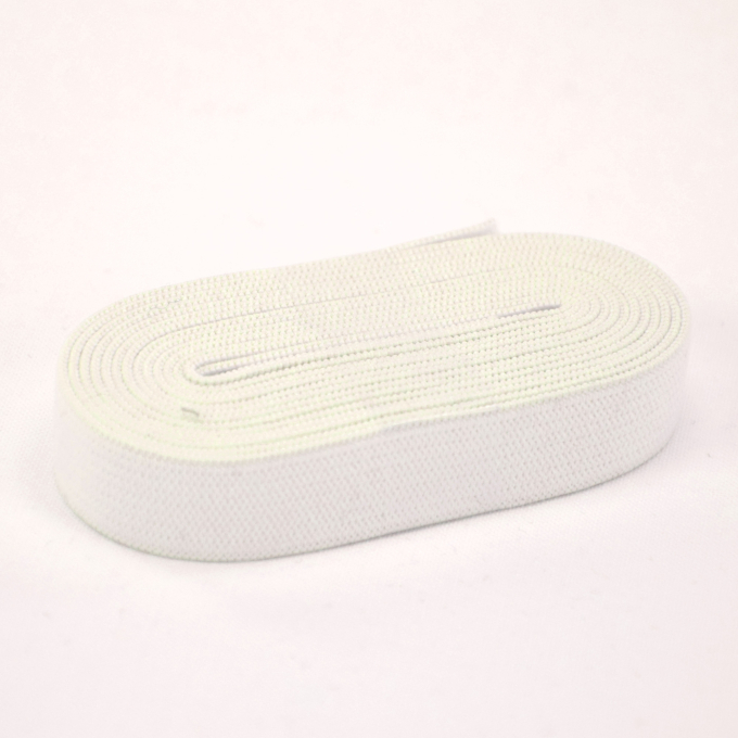 Ruban élastique, 15 mm á 2 metres, blanc cassé