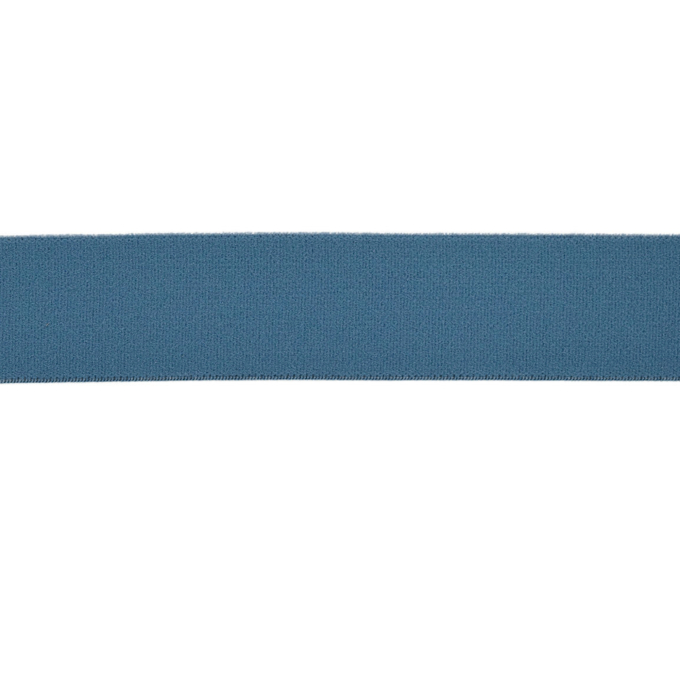 Bande extensible uni, bleu denim
