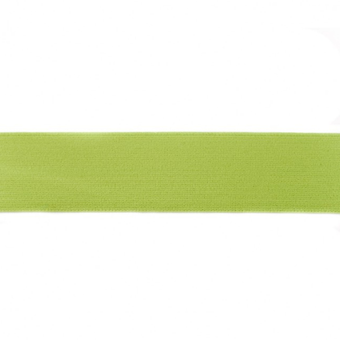 Ruban élastique uni, vert clair