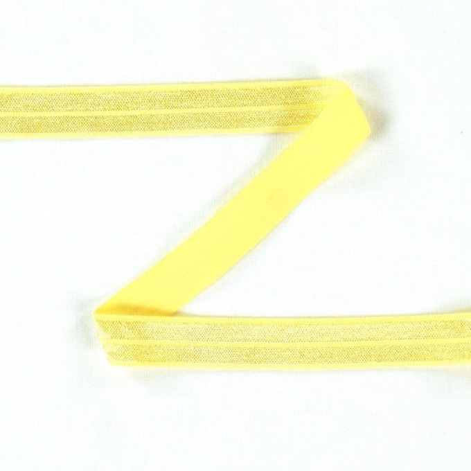 Elastisches Einfassband, gelb 15 mm