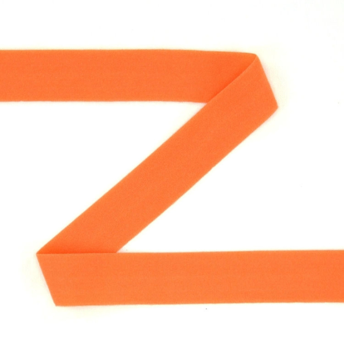 Elastisches Einfassband matt, orange