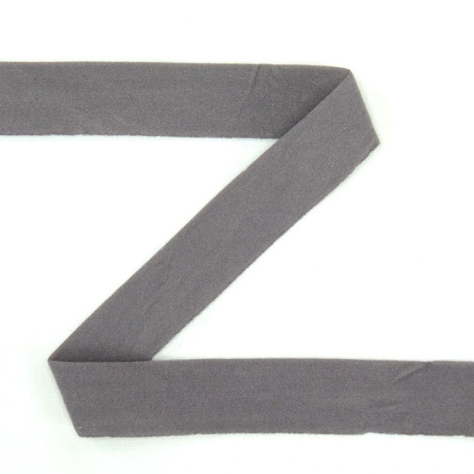 Elastisches Einfassband matt, taupe