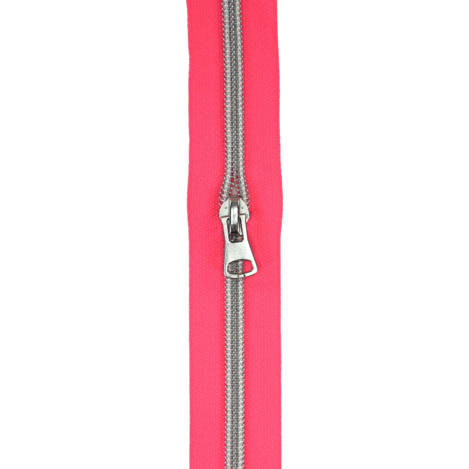 Ritssluiting op rol, neonfuchsia