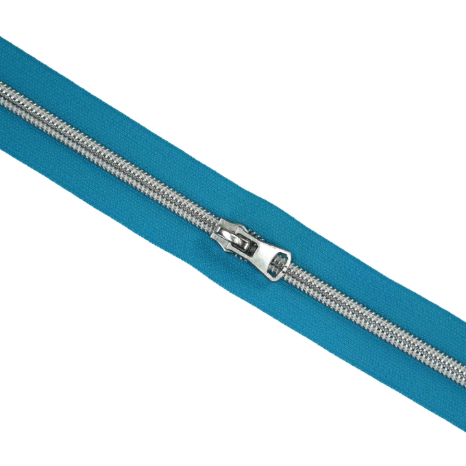 Ritssluiting op rol, turquoise