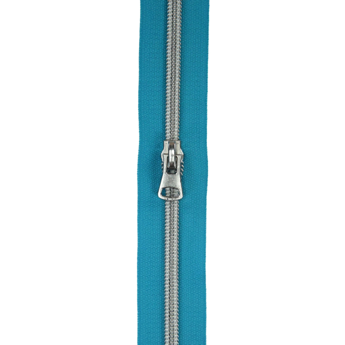 Ritssluiting op rol, turquoise