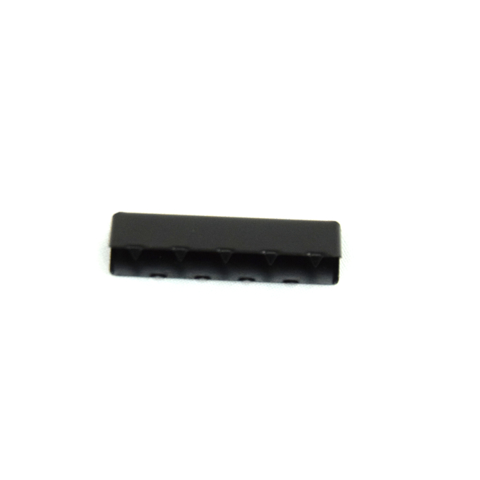 Embouts pour sangle 40 mm, noir mat