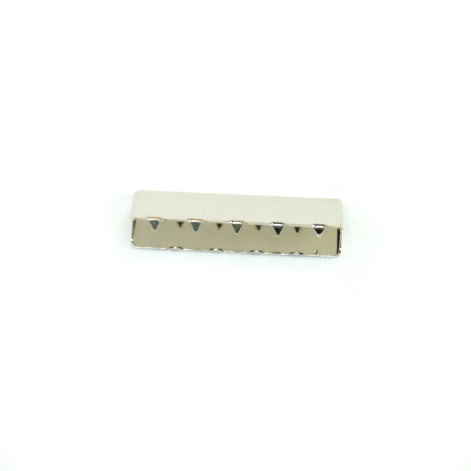Embouts pour sangle 40 mm, argent
