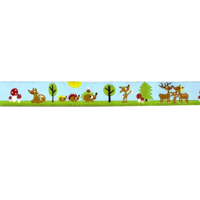 Familie PüReh - Farbenmix woven ribbon