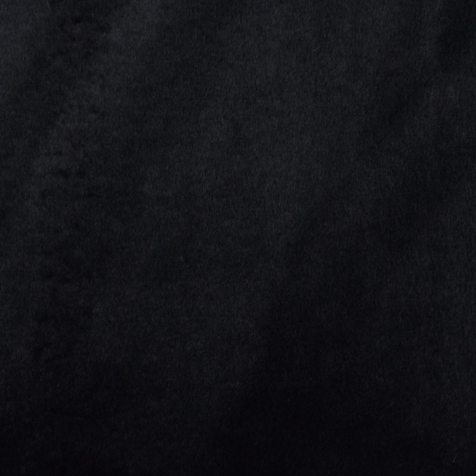 Tissu fausse fourrure Lina, noir
