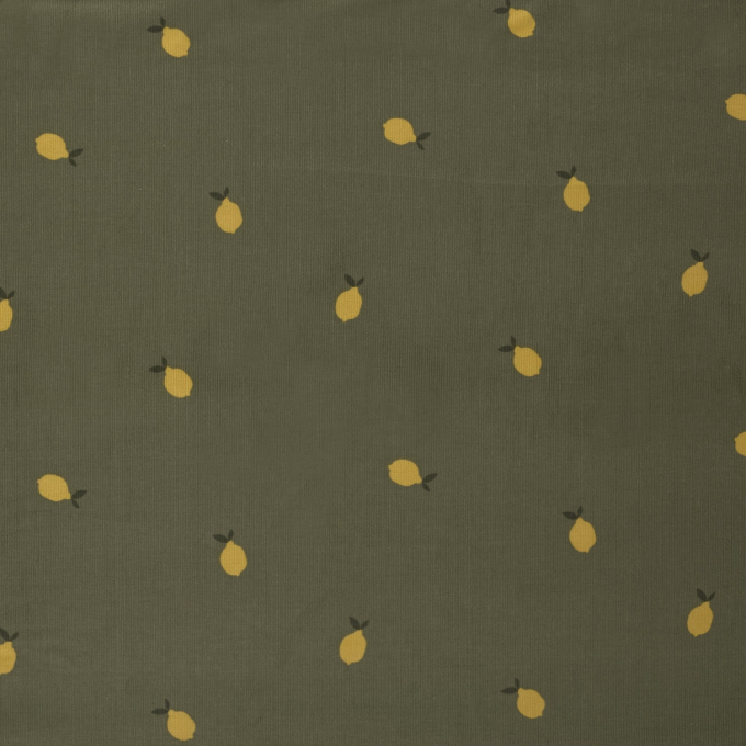 Fine Corduroy Citrus, khaki