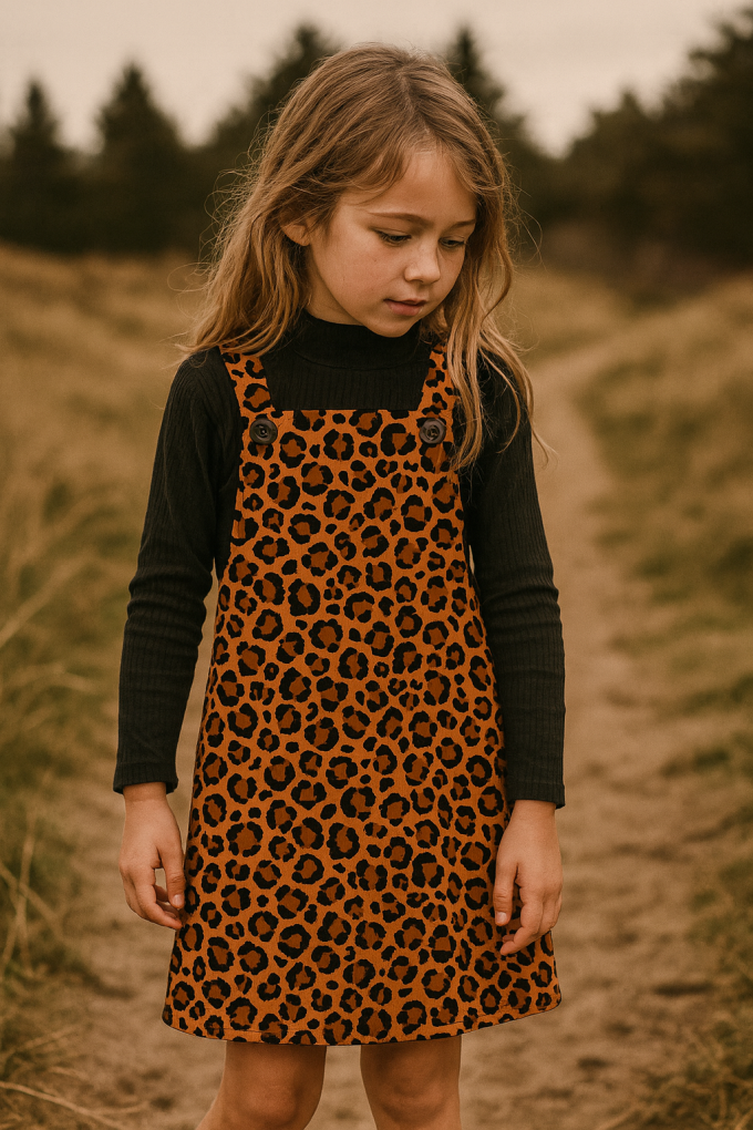 Feincord Leo, blassorange