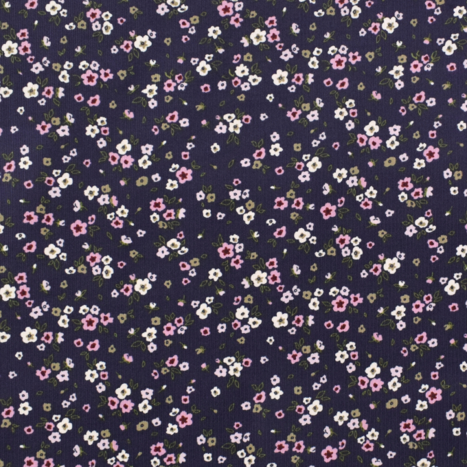 Fine Corduroy Sweet Flowers, violet