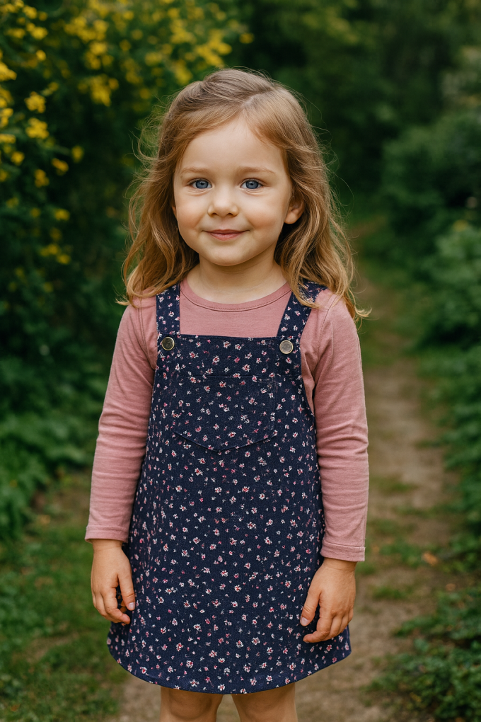 Fine Corduroy Sweet Flowers, violet