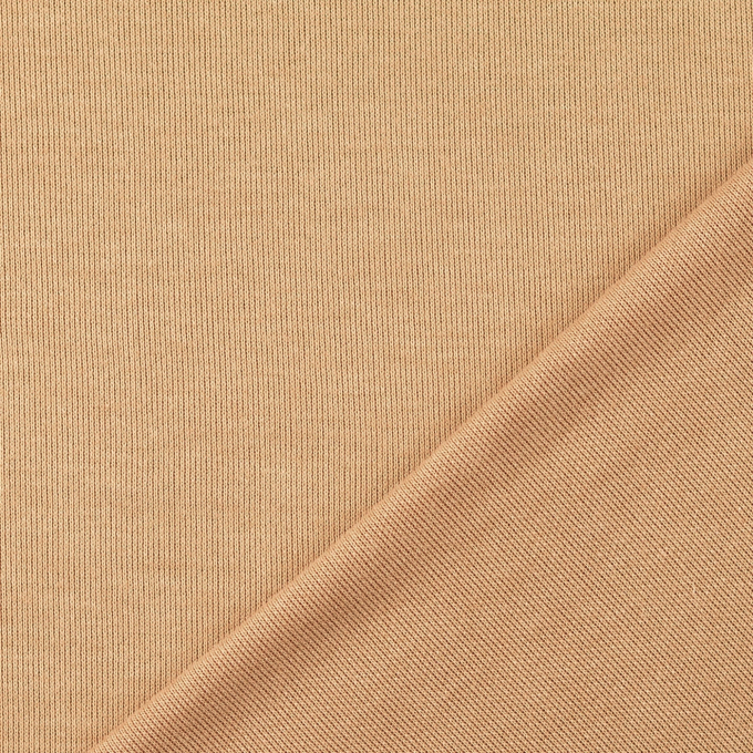 Tissu jersey maille tricot fin Claire, beige