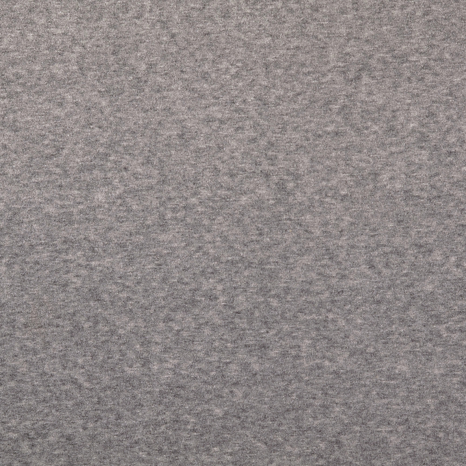 Tissu jersey maille tricot fin melange, gris clair