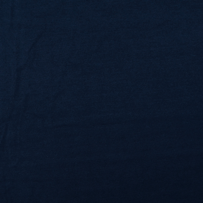 Tissu jersey maille tricot fin Mirella, bleu foncé
