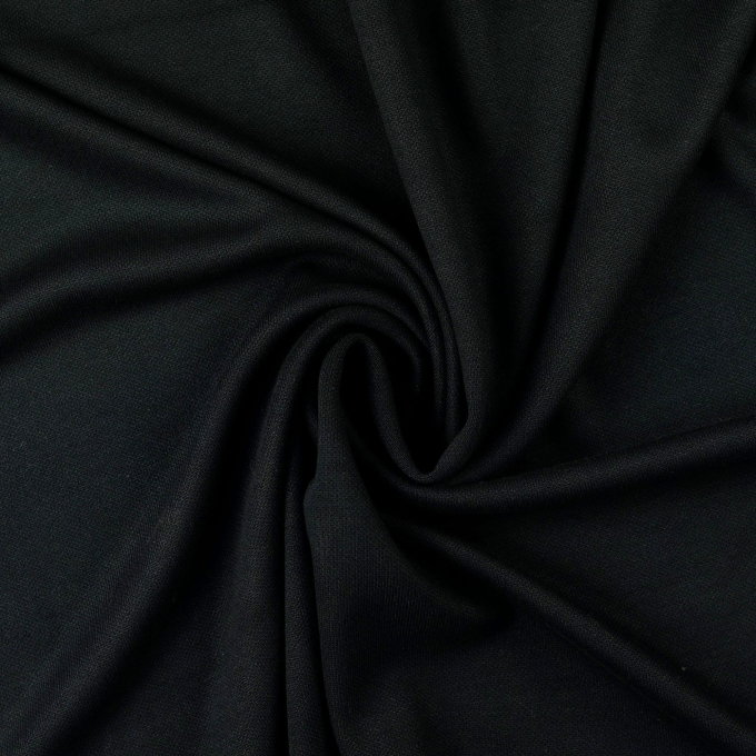 Fijngebreide jersey Mirella, zwart