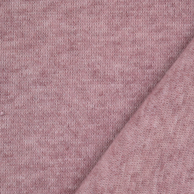 Tissu maille tricot fin double face Lia, baie clair