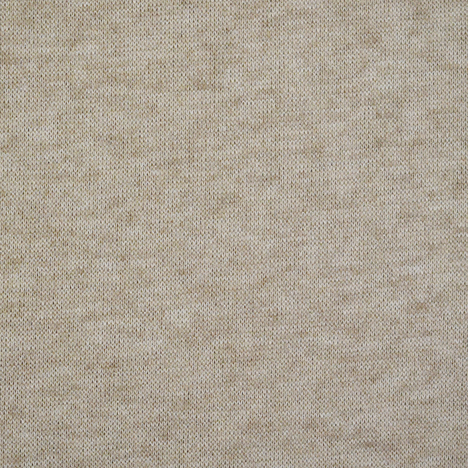 Tissu maille tricot glitter, beige
