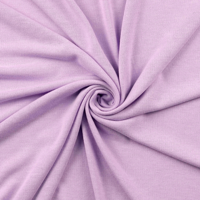 Tissu maille tricot fin Lydia, lilas