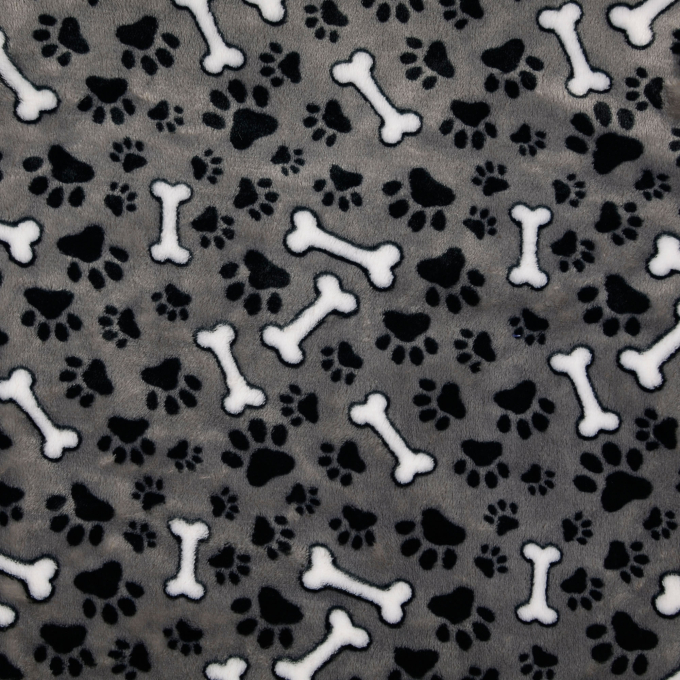Flannel Fleece poot, grijs