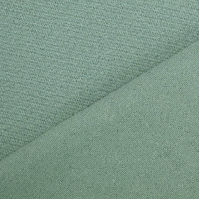 Flanellstoff uni, altmint