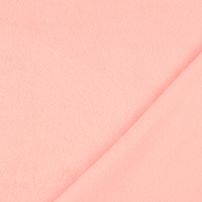 Tissu polaire anti-boulochage rose baby