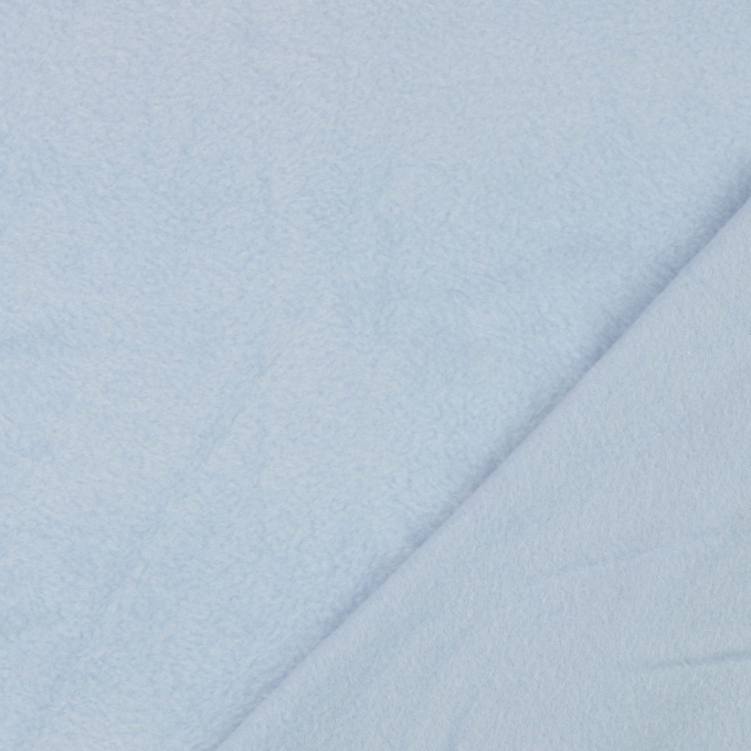 Fleece antipilling, lichtblauw