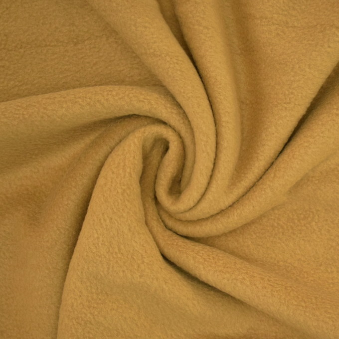 Fleece antipilling, okergeel