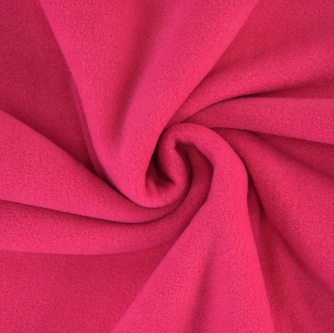 Fleece antipilling, fuchsia