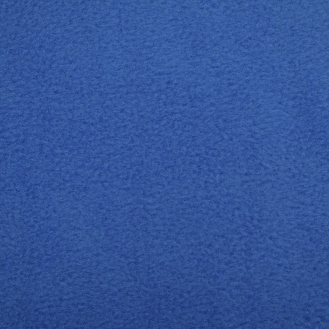 Tissu polaire anti-boulochage bleu