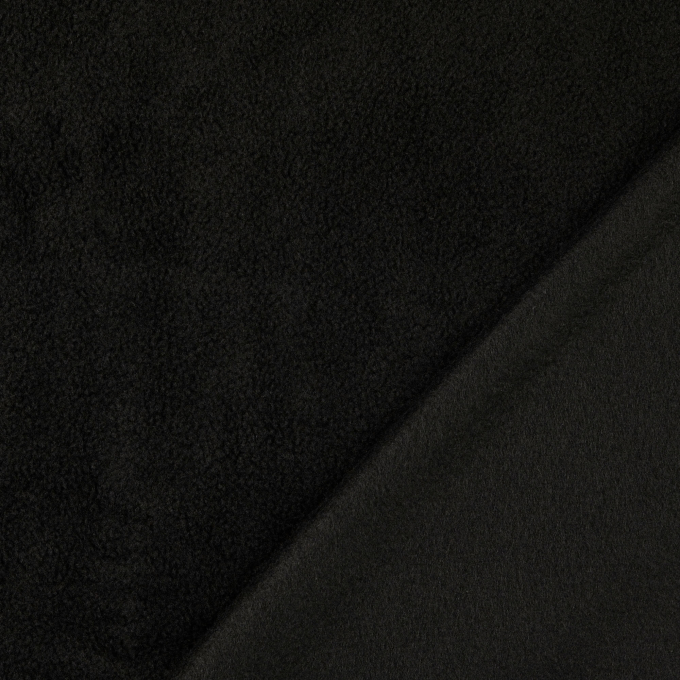 Fleece antipilling, zwart