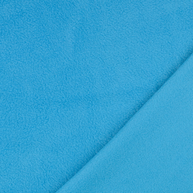 Fleece antipilling, turquoise