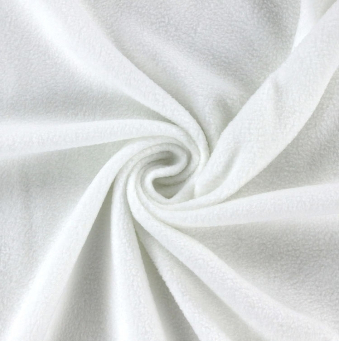 Fleece antipilling, wit