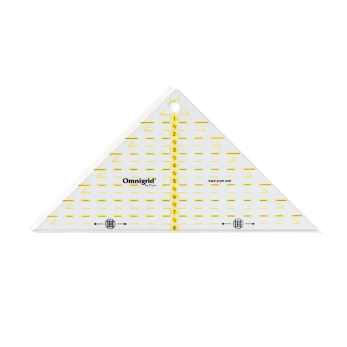 Quick Triangle with inch scale for 1/4 squares, up