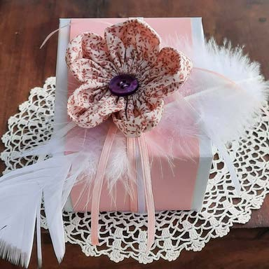 Freebook Cutting Corners Design Stoffblume, Duits