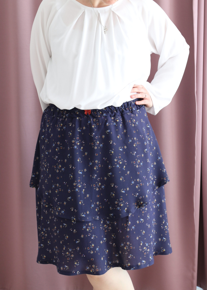 Freebook Einfach anziehend Kleid - Shirt Zeit zu Tanzen Rockbund Add On