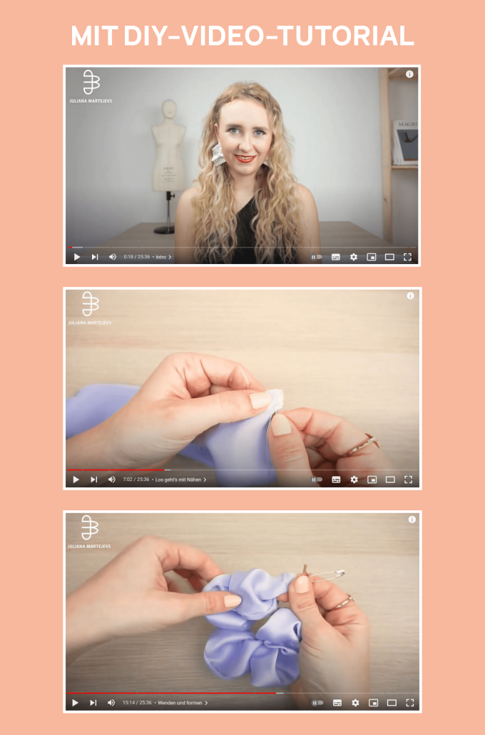 Freebook JULIANA MARTEJEVS Haarband Scrunchie