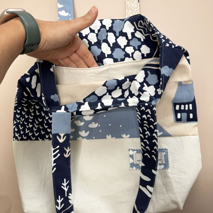 Freebook Knopf und Nadel Simple Bag, german