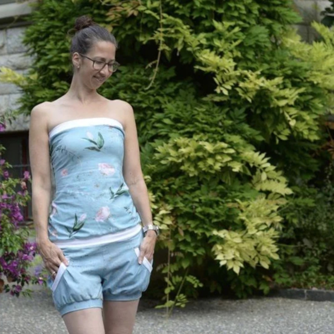 Freebook Kystbarn Damen Tube-Top Sandloper